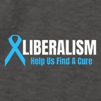 Liberalism Help Us Find A Cure T For Conservatives Vector Backpack