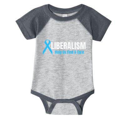 Liberalism Help Us Find A Cure T For Conservatives Infant Baby Jersey Bodysuit
