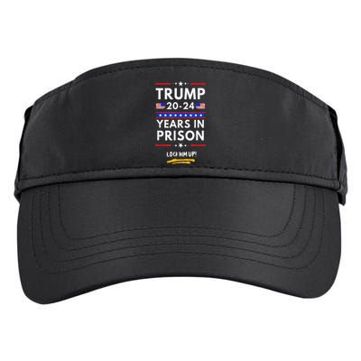 Lock Him Up 20202024 Years In Prison AntiTrump Political Adult Drive Performance Visor