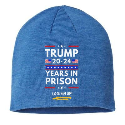 Lock Him Up 20202024 Years In Prison AntiTrump Political Sustainable Beanie