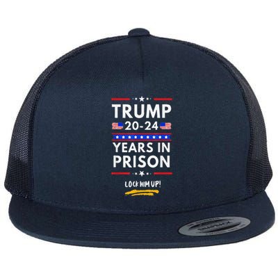 Lock Him Up 20202024 Years In Prison AntiTrump Political Flat Bill Trucker Hat