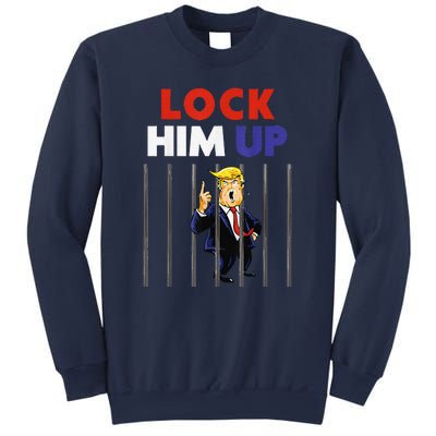 Lock Him Up Anti Trump Political Sweatshirt