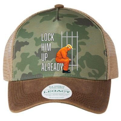 Lock Him Up Already Legacy Tie Dye Trucker Hat