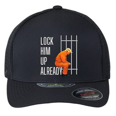 Lock Him Up Already Flexfit Unipanel Trucker Cap