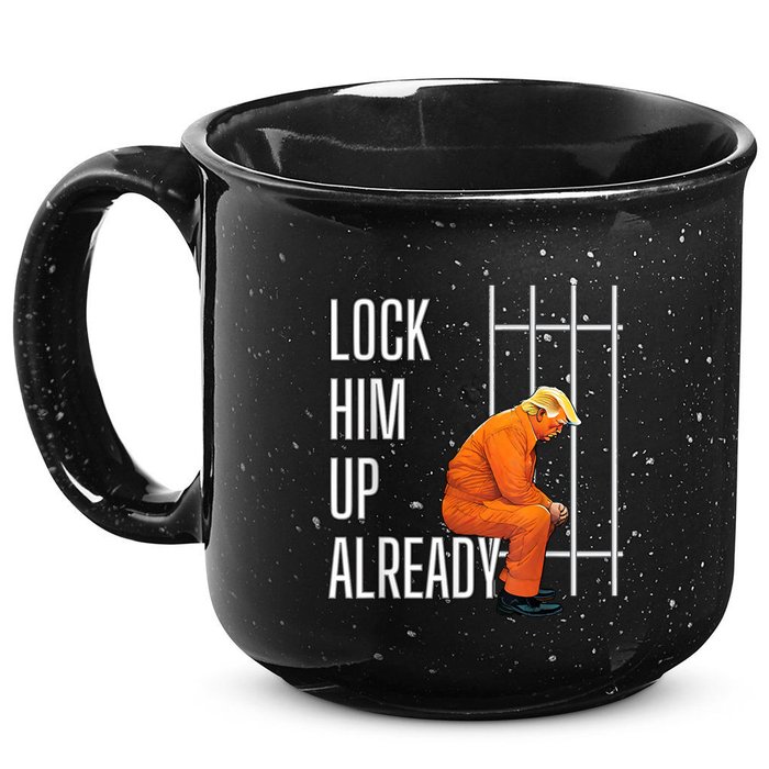 Lock Him Up Already 15oz Campfire Ceramic Mug