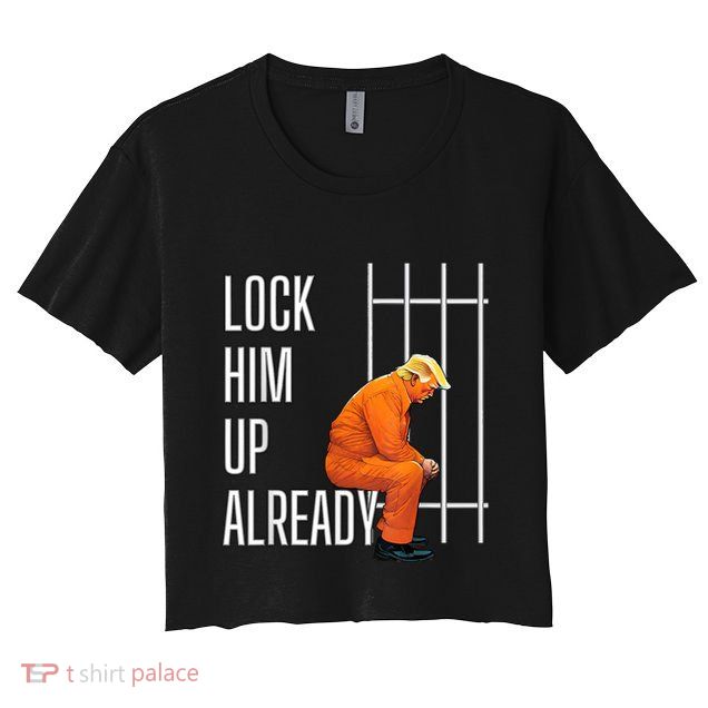 Lock Him Up Already Crop Top