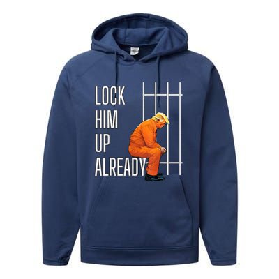 Lock Him Up Already Performance Fleece Hoodie