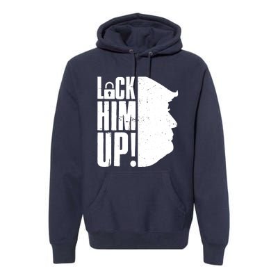 Lock Him Up Democrat Anti Trump Impeach 45 Resist Resign Premium Hoodie