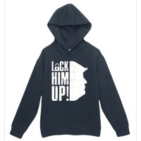 Lock Him Up Democrat Anti Trump Impeach 45 Resist Resign Urban Pullover Hoodie