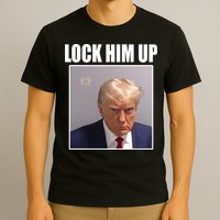 Lock Him Up Donald Trump Mugshot T-Shirt