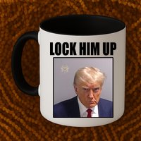 Lock Him Up Donald Trump Mugshot Mug