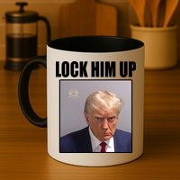 Lock Him Up Donald Trump Mugshot Mug
