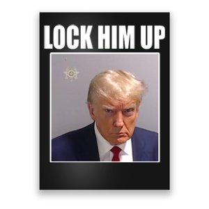 Lock Him Up Donald Trump Mugshot Poster