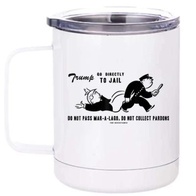 Lock Him Up Jail Trump 12 oz Stainless Steel Tumbler Cup