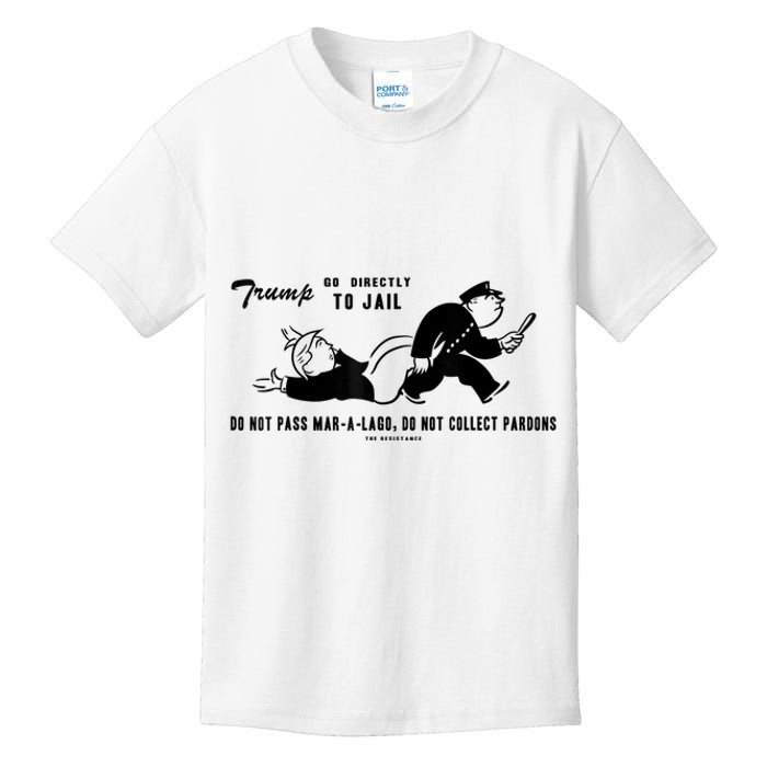 Lock Him Up Jail Trump Kids T-Shirt