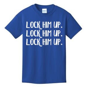 Lock Him Up Lock Him Up Lock Him Up Cute Gift Kids T-Shirt