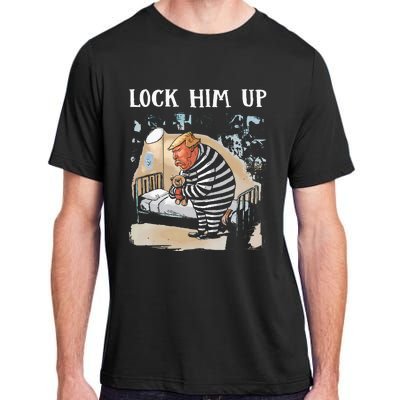 Lock Him Up Antitrump 2024 Adult ChromaSoft Performance T-Shirt