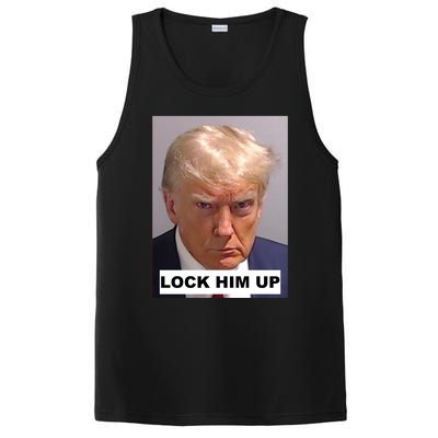 Lock Him Up Donald Trump Mugshot Jail PosiCharge Competitor Tank