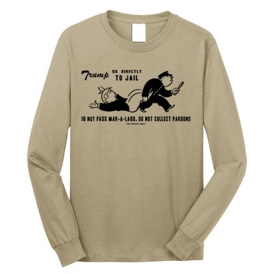 Lock Him Up Jail Trump TShirt Vintage Gift For Men Women Funny Tee Long Sleeve Shirt