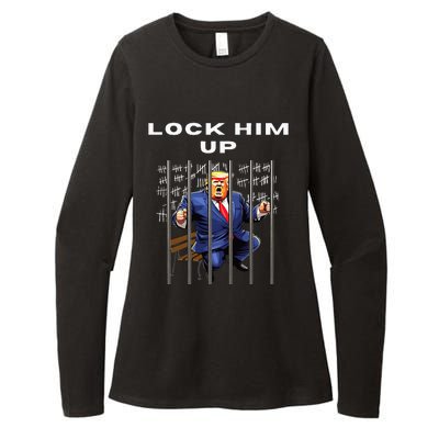 Lock Him Up Antitrump Djt Incarceration Womens CVC Long Sleeve Shirt