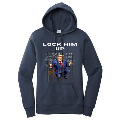 Lock Him Up Antitrump Djt Incarceration Women's Pullover Hoodie