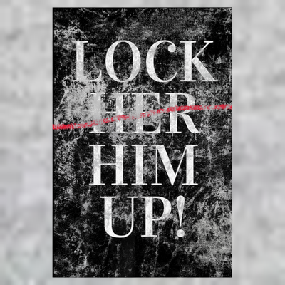 Lock Him Up Anti Trump Funny Mike Flynn Pro Hillary T-Shirt