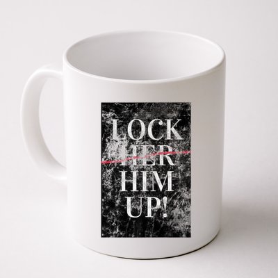 Lock Him Up Anti Trump Funny Mike Flynn Pro Hillary Mug