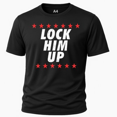 Lock Him Up Anti Trump Cooling Performance Crew T-Shirt