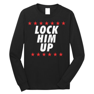 Lock Him Up Anti Trump Long Sleeve Shirt