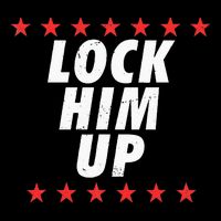 Lock Him Up Anti Trump Button