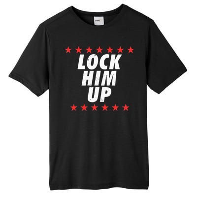 Lock Him Up Anti Trump Tall Fusion ChromaSoft Performance T-Shirt