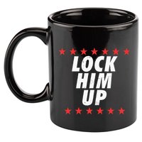 Lock Him Up Anti Trump 11oz C Handle Ceramic Mug