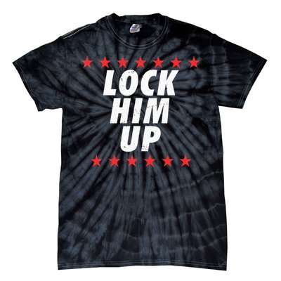 Lock Him Up Anti Trump Tie-Dye T-Shirt