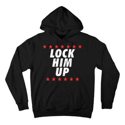 Lock Him Up Anti Trump Tall Hoodie