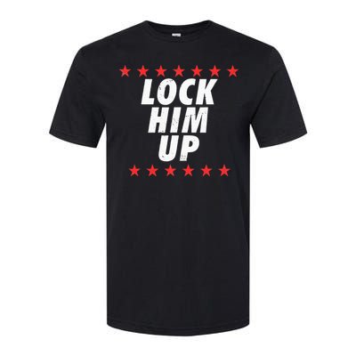 Lock Him Up Anti Trump Softstyle CVC T-Shirt