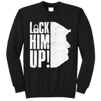 Lock Him Up Democrat Anti Trump Impeach 45 Resist Resign Sweatshirt