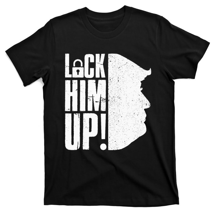 Lock Him Up Democrat Anti Trump Impeach 45 Resist Resign T-Shirt