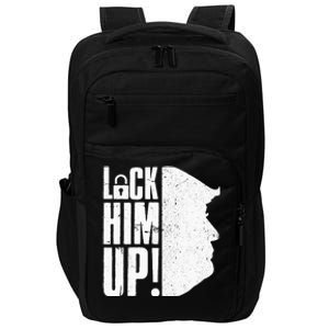 Lock Him Up Democrat Anti Trump Impeach 45 Resist Resign Impact Tech Backpack