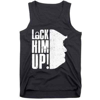 Lock Him Up Democrat Anti Trump Impeach 45 Resist Resign Tank Top