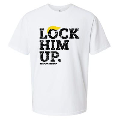 Lock Him Up! Anti Trump Resistance Movement! Sueded Cloud Jersey T-Shirt