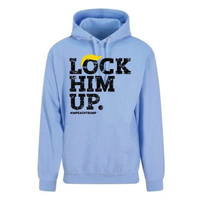 Lock Him Up! Anti Trump Resistance Movement! Unisex Surf Hoodie