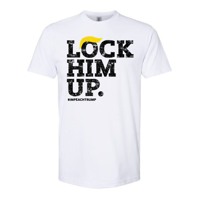 Lock Him Up! Anti Trump Resistance Movement! Softstyle CVC T-Shirt