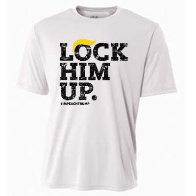 Lock Him Up! Anti Trump Resistance Movement! Cooling Performance Crew T-Shirt