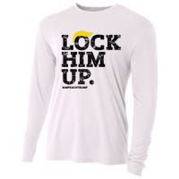 Lock Him Up! Anti Trump Resistance Movement! Cooling Performance Long Sleeve Crew