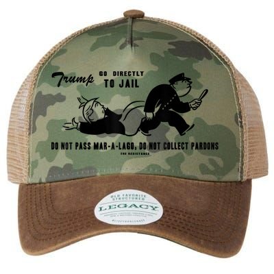 Lock Him Up Jail Trump Legacy Tie Dye Trucker Hat