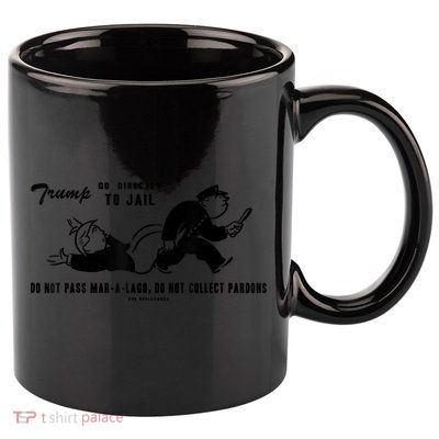 Lock Him Up Jail Trump 11oz C Handle Ceramic Mug