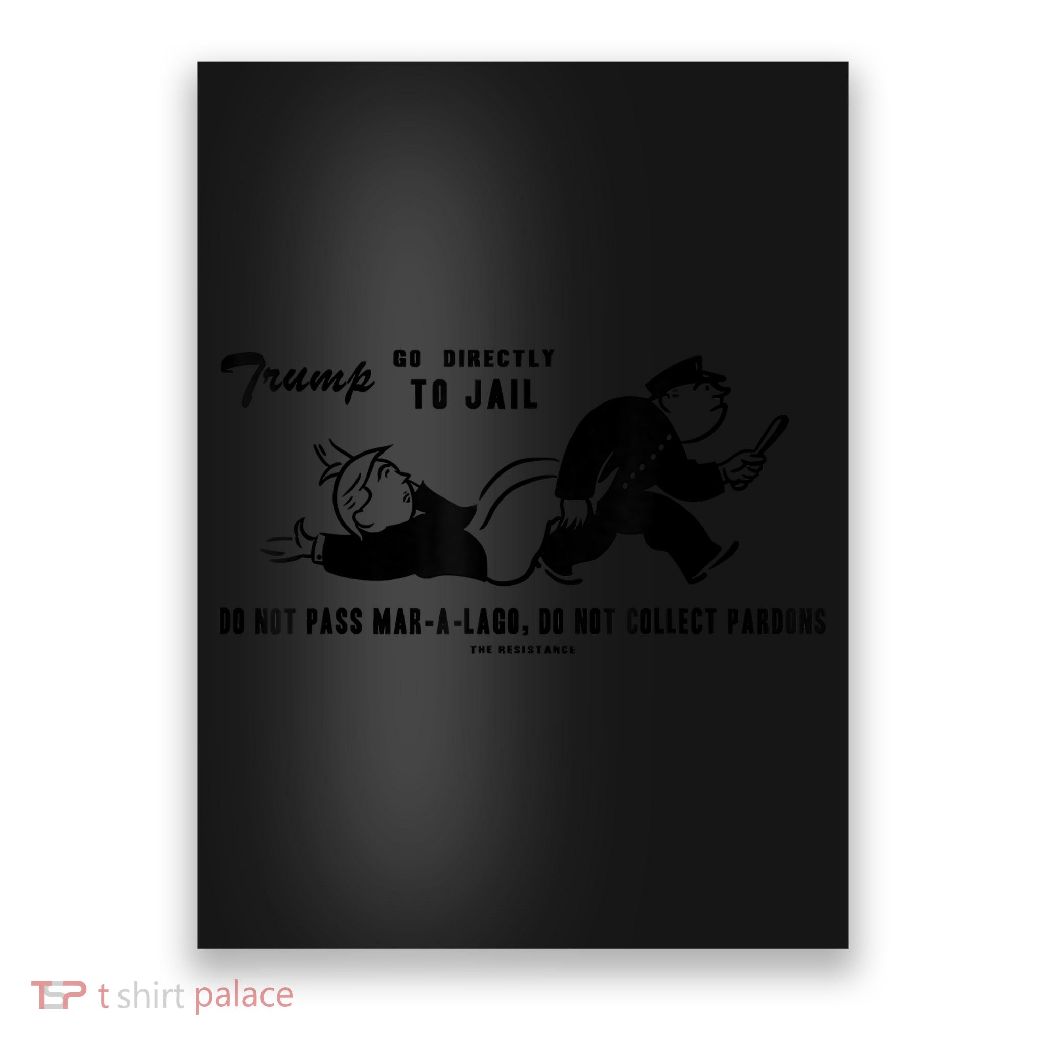 Lock Him Up Jail Trump Poster