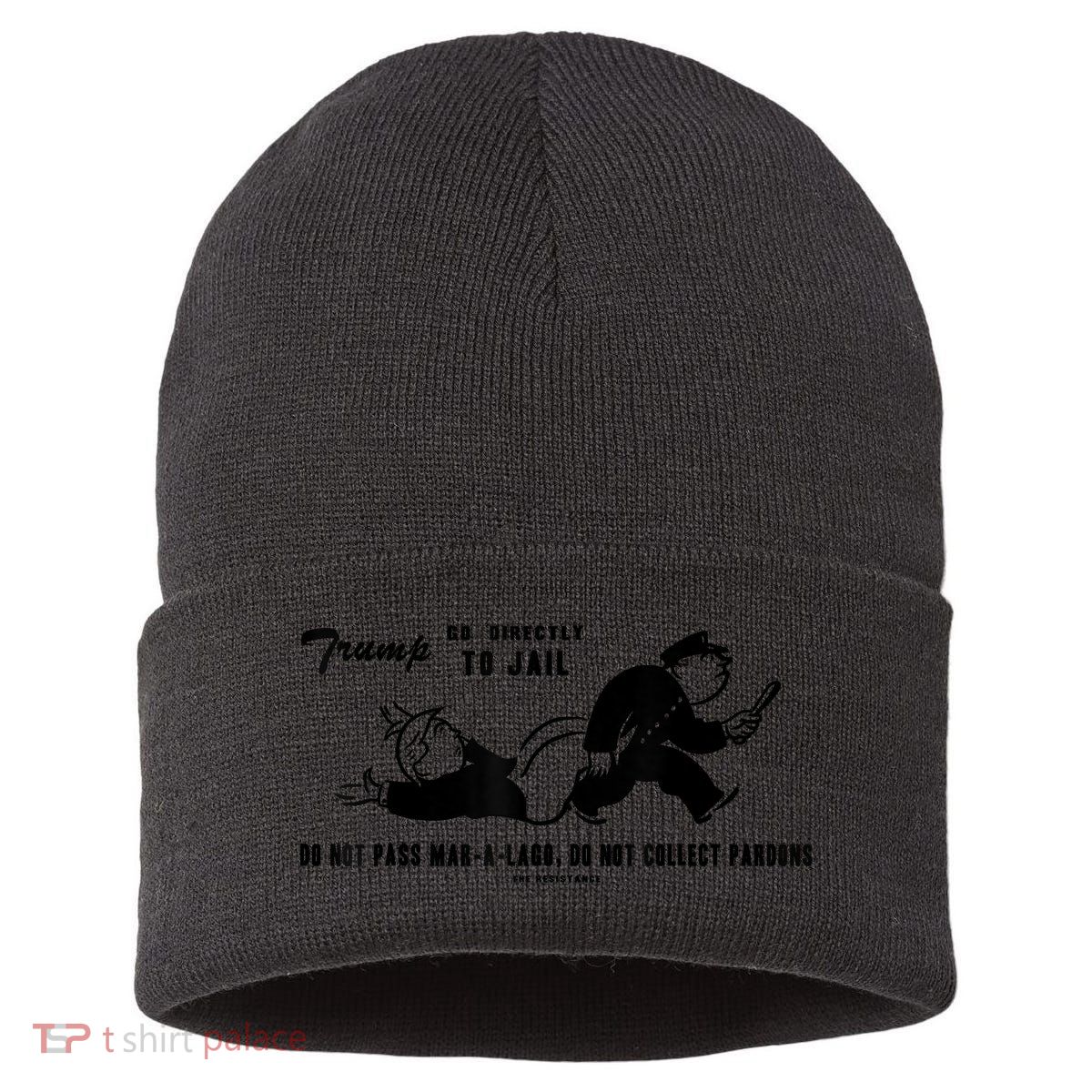 Lock Him Up Jail Trump Sustainable Knit Beanie