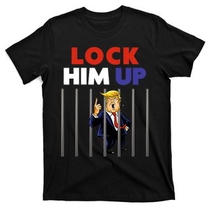 Lock Him Up Anti Trump Political T-Shirt