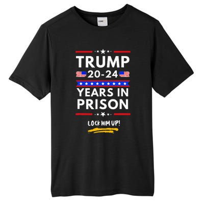 Lock Him Up 2020 2024 Years In Prison Anti Trump Political Tall Fusion ChromaSoft Performance T-Shirt